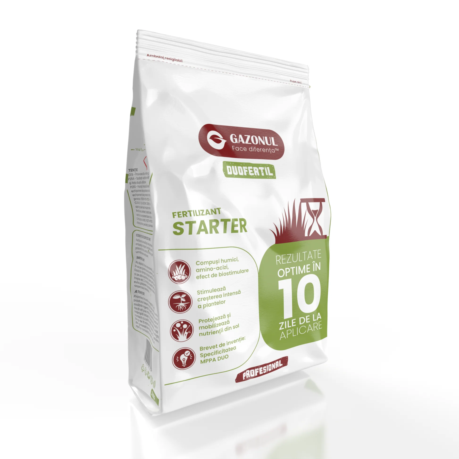 Ingrasamant gazon Starter pentru insamantare, suprainsamantare si reabilitare, 3 KG [1]