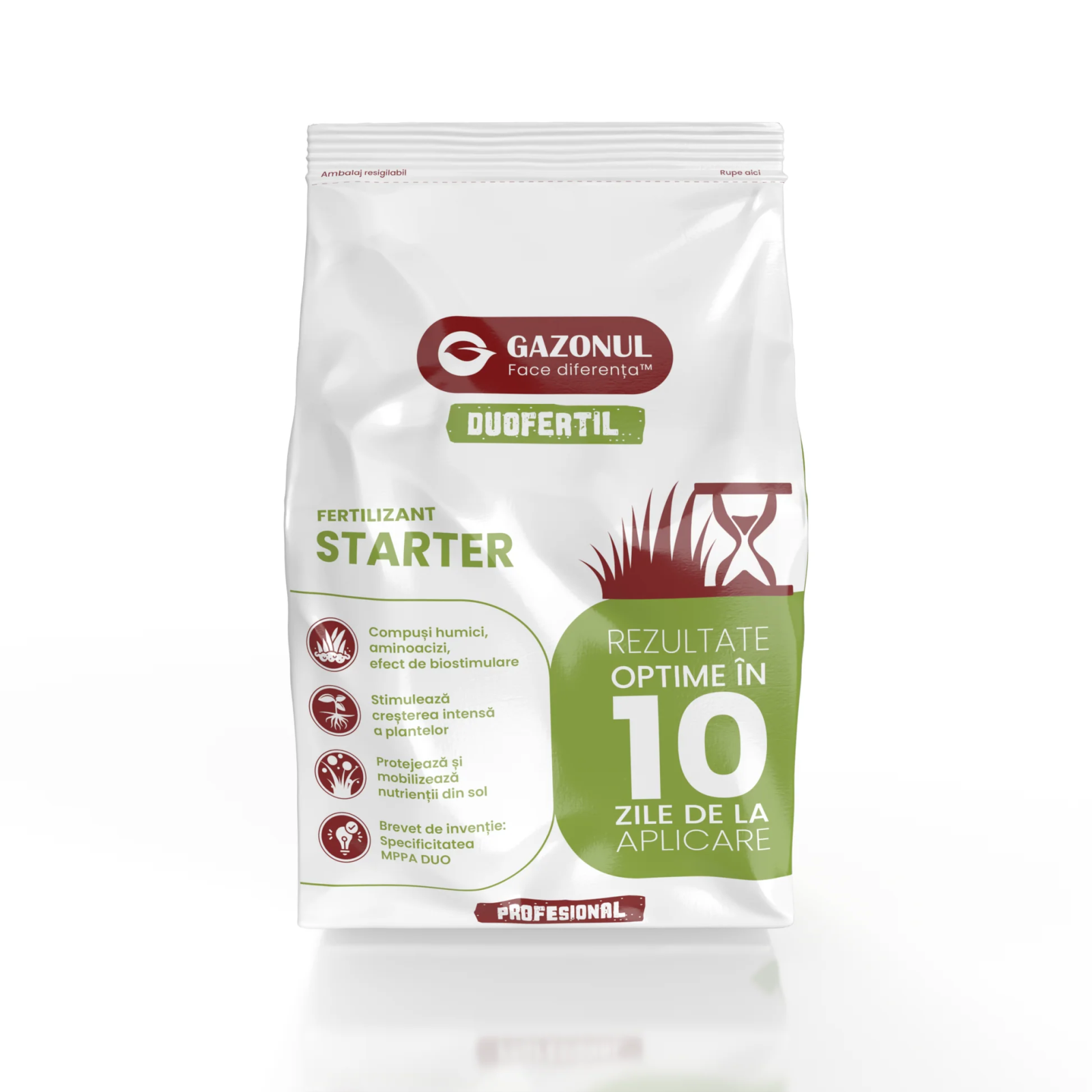 Ingrasamant gazon Starter pentru insamantare, suprainsamantare si reabilitare, 6 KG [0]