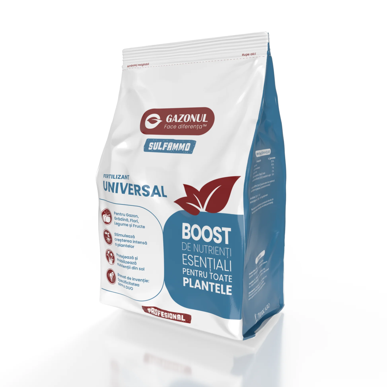 Ingrasamant gazon Universal pentru insamantare, suprainsamantare si reabilitare, 6 KG [1]