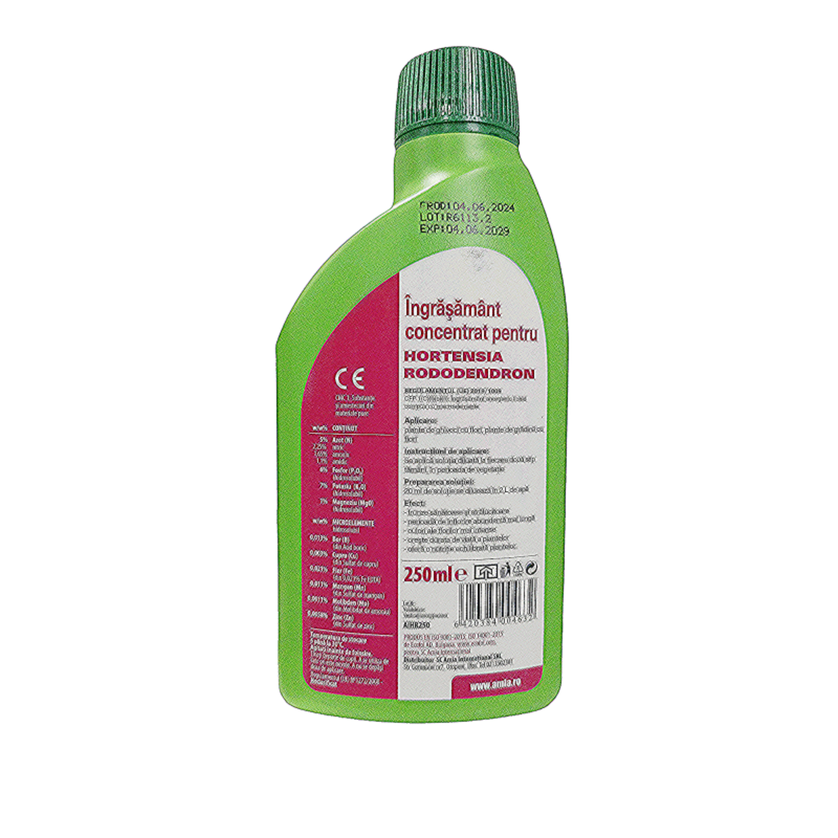 Ingrasamant hortensia si rododendron Amia 5-6-7 + microelemente, 250 ml [1]