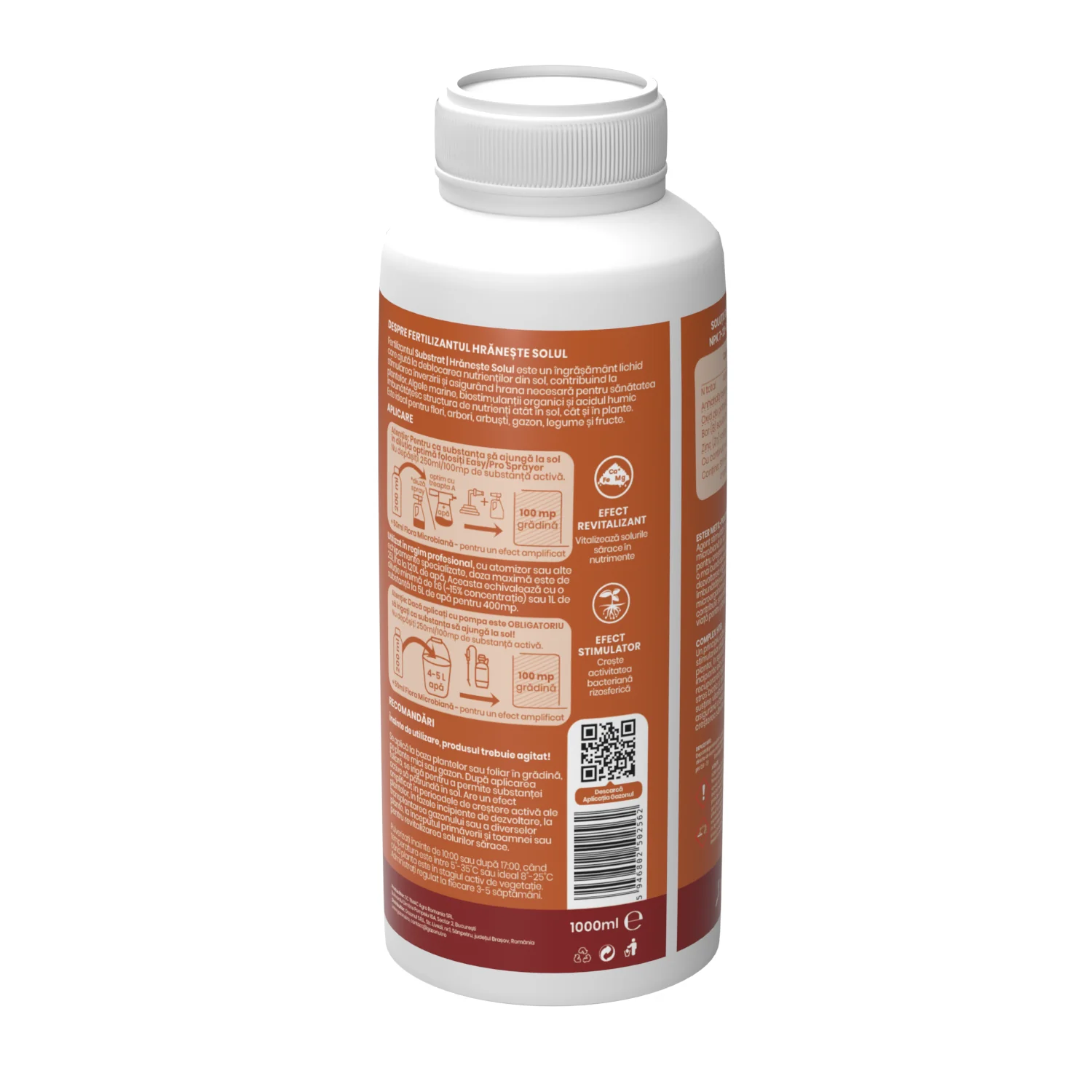 Ingrasamant Hraneste Solul pentru sol sanatos, echilibrat si fertil, 1 L [1]