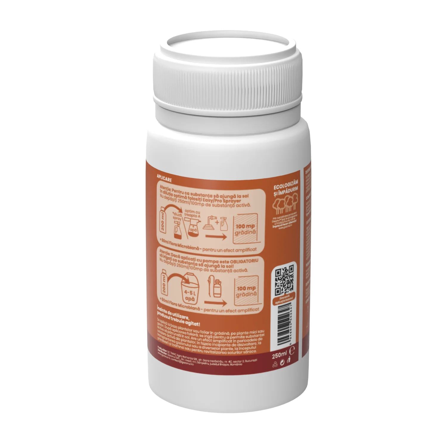 Ingrasamant Hraneste Solul pentru sol sanatos, echilibrat si fertil, 250 ml [1]