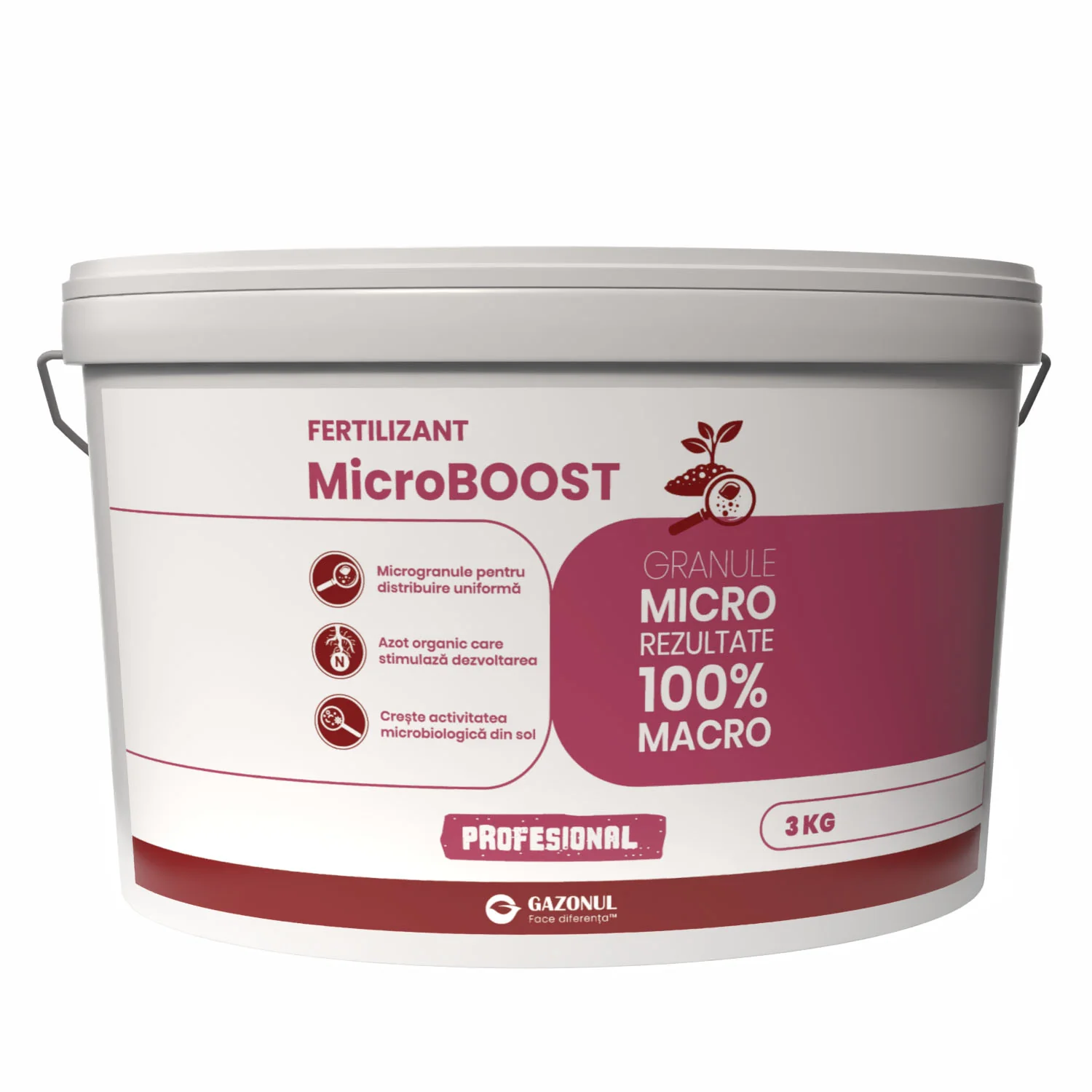 Ingrasamant MicroBoost microgranulat cu azot organic pentru crestere, 3 KG [0]