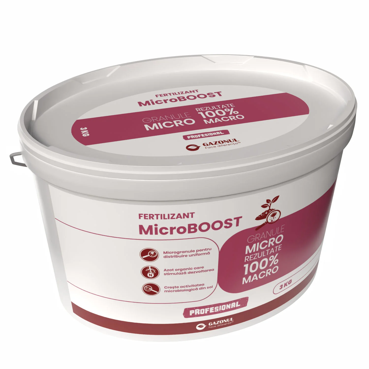 Ingrasamant MicroBoost microgranulat cu azot organic pentru crestere, 3 KG [1]