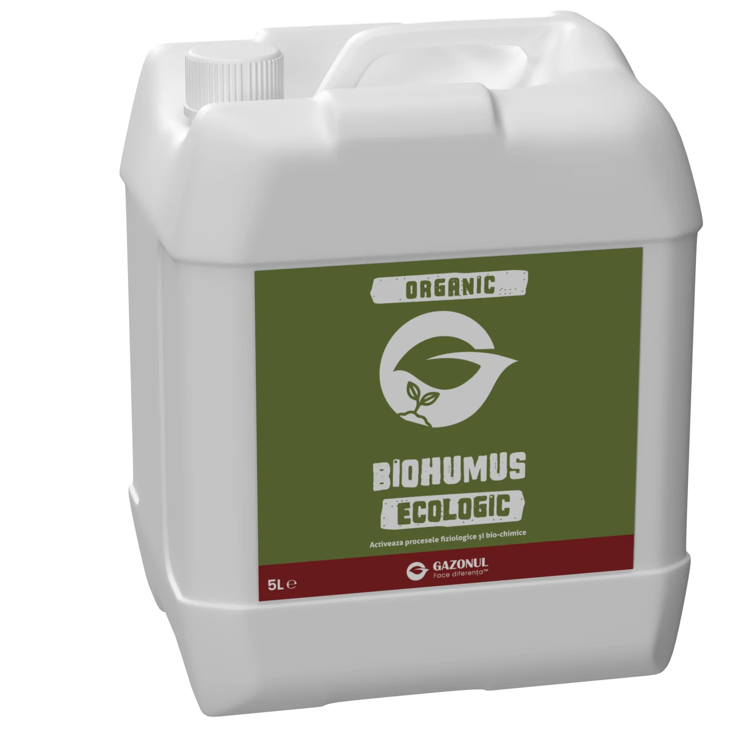 Ingrasamant Organic BioHumus, cu humus de rama, pentru gazon, legume si flori, 1 L [0]