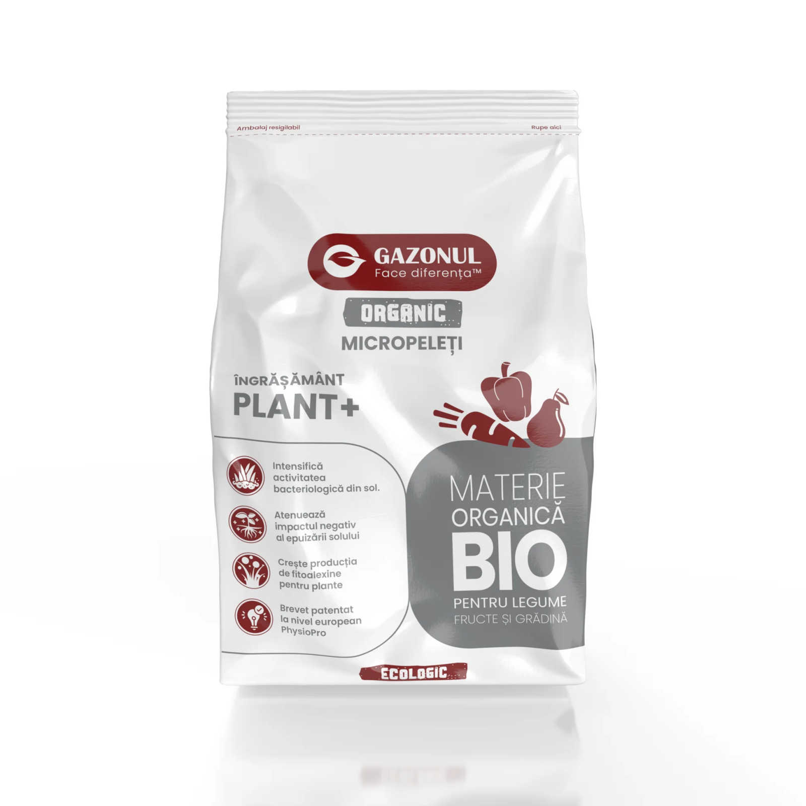 Ingrasamant Organic Plant+ Micropeleti pentru sol sanatos si recolte bogate, 6 KG [0]