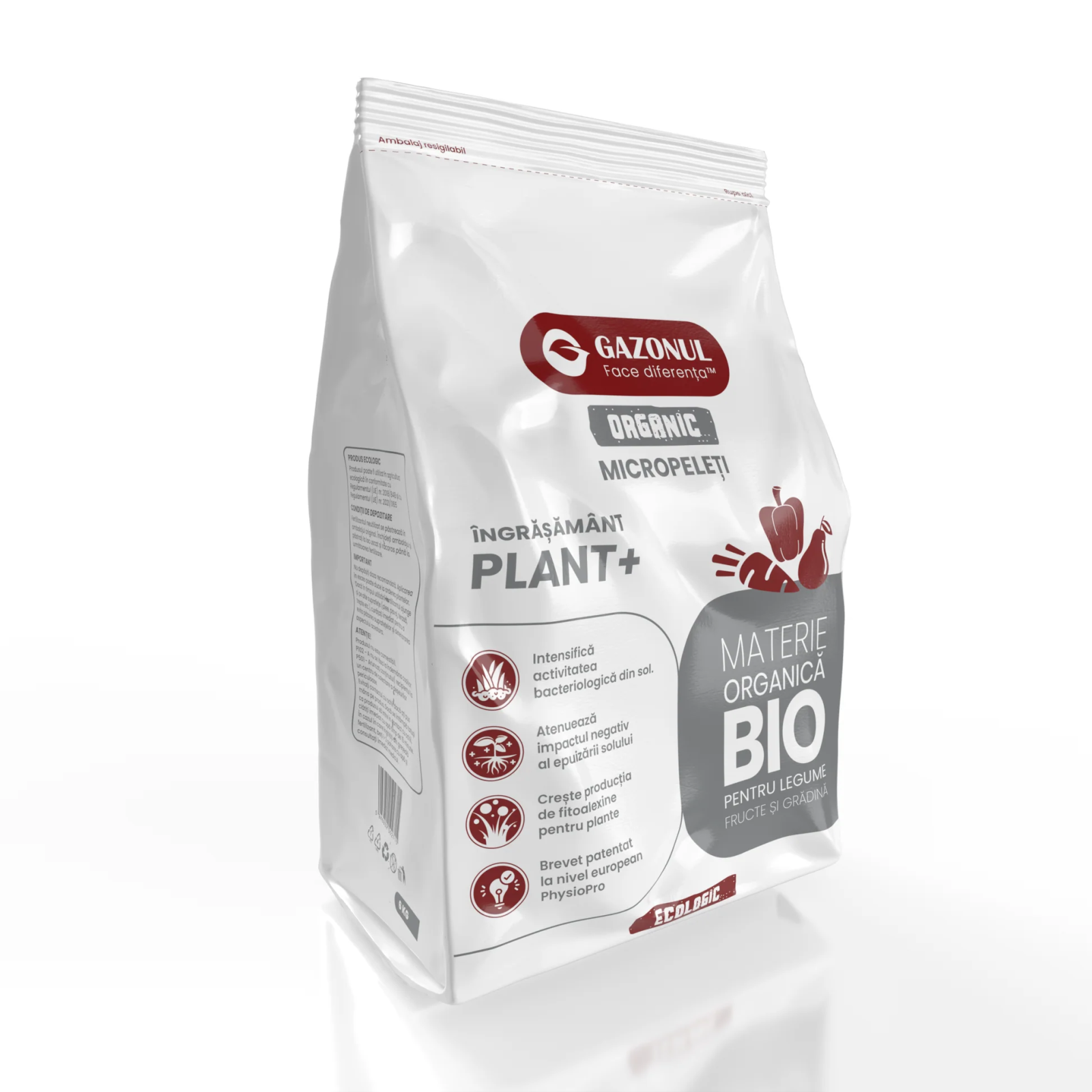 Ingrasamant Organic Plant+ Micropeleti pentru sol sanatos si recolte bogate, 6 KG [2]