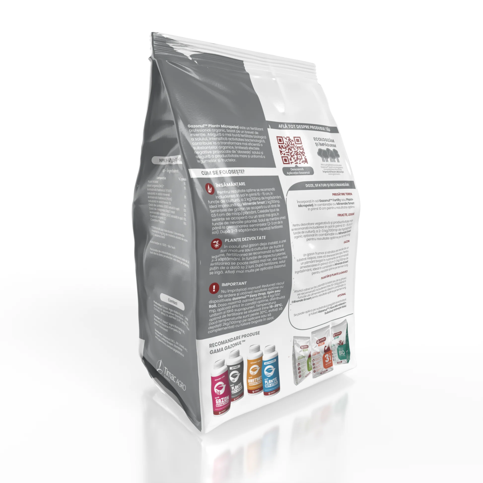 Ingrasamant Organic Plant+ Micropeleti pentru sol sanatos si recolte bogate, 6 KG [3]