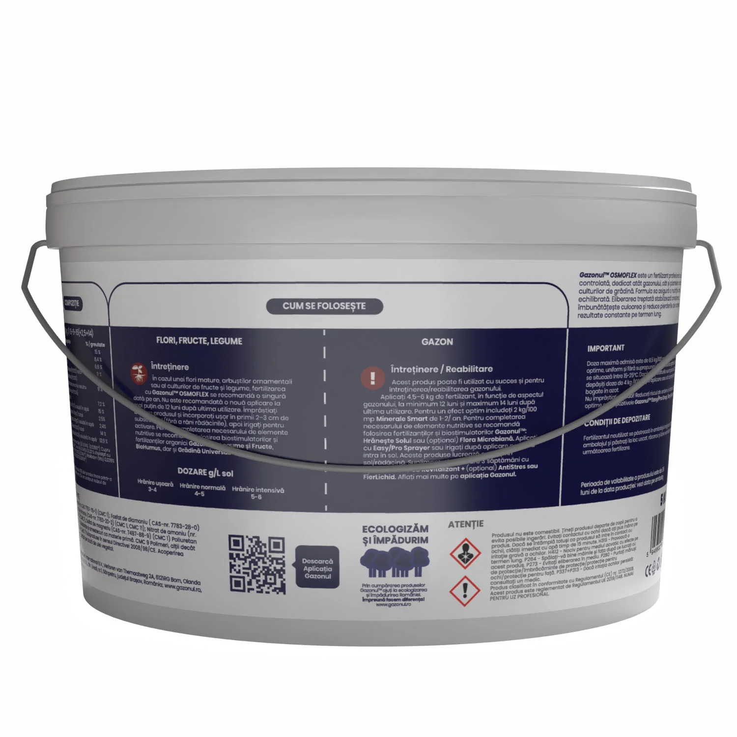 Ingrasamant OsmoFlex cu eliberare controlata pentru flori, legume si fructe, 5 KG [2]