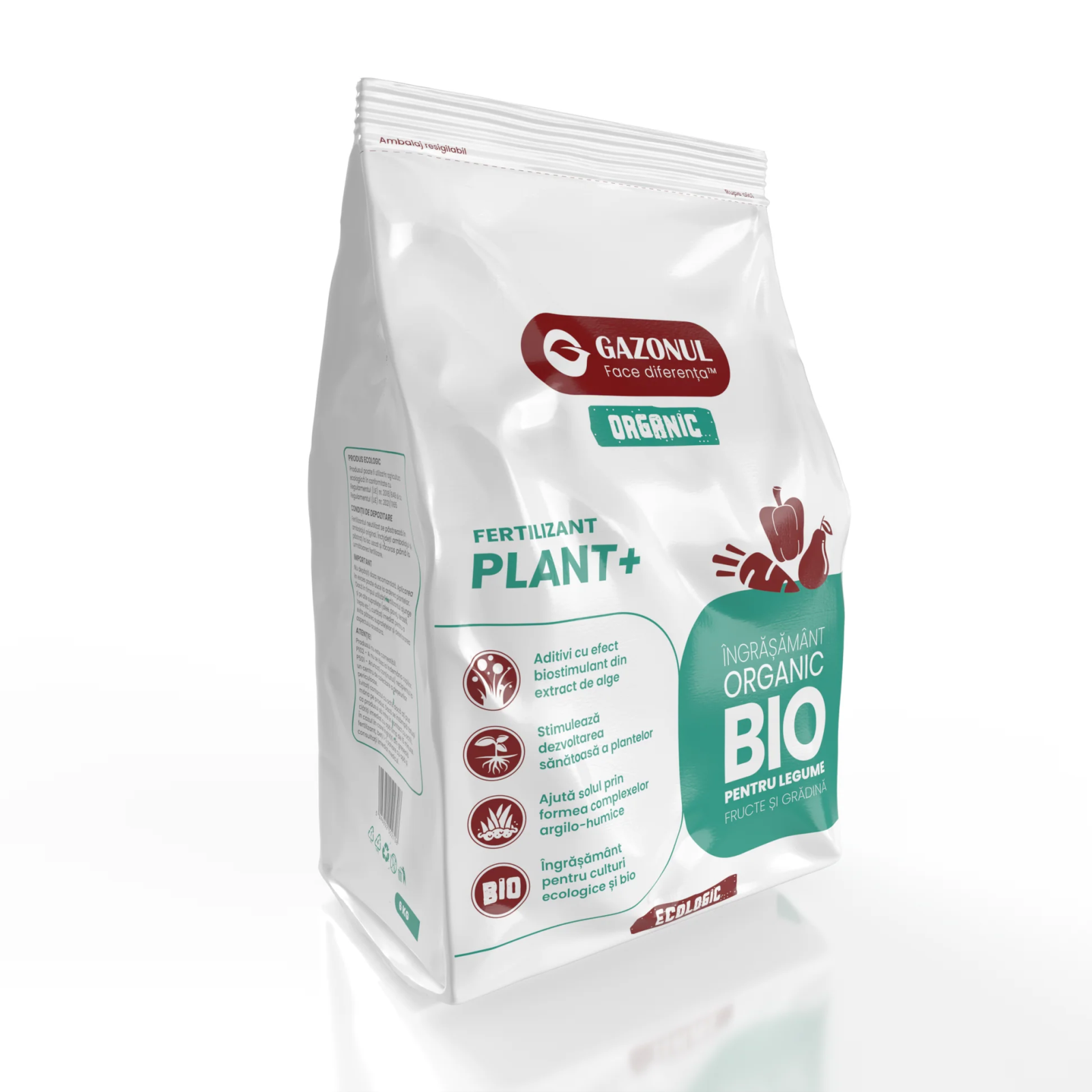 Ingrasamant Plant+ Organic pentru plante viguroase si sol fertil, 6 KG [2]