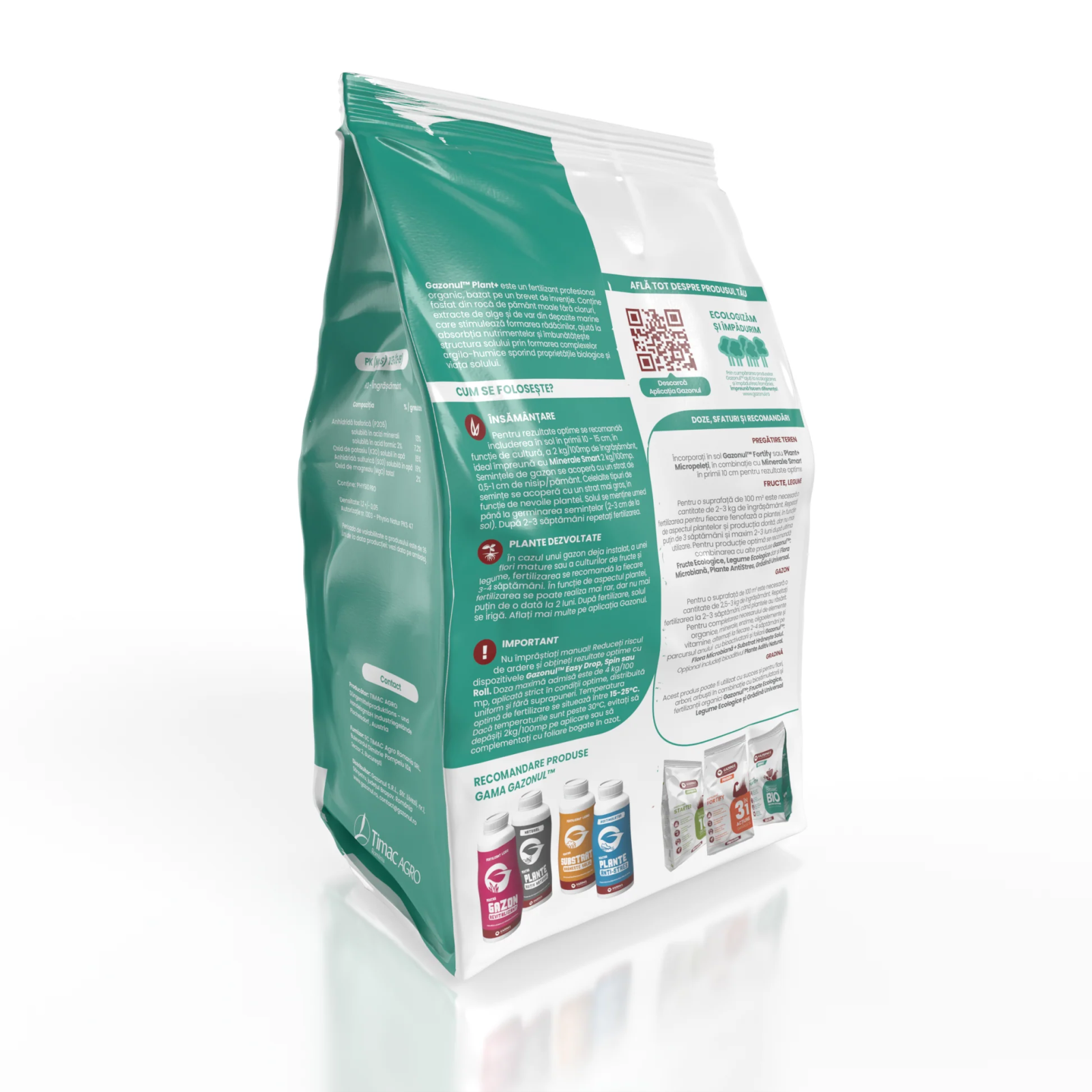 Ingrasamant Plant+ Organic pentru plante viguroase si sol fertil, 6 KG [3]