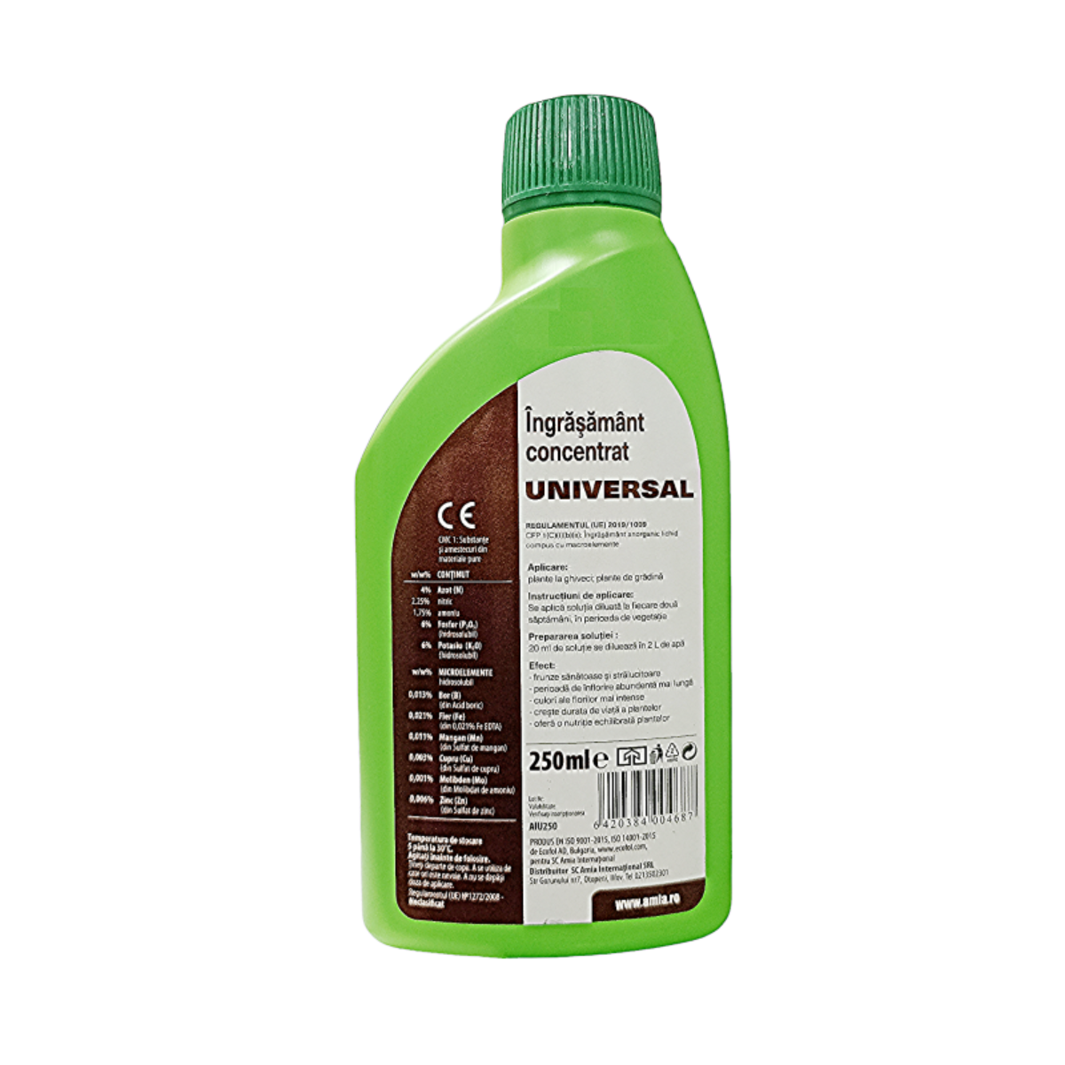 Ingrasamant universal Amia 4-6-6 + microelemente, 250 ml [1]