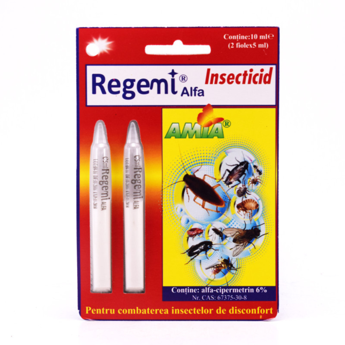 Insecticid Regemi blister Amia, 2 x 5 ml [1]