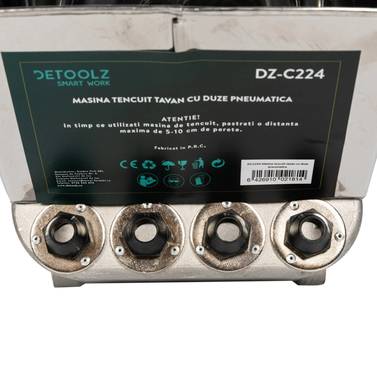 Masina pneumatica tencuit tavan cu duze [4]