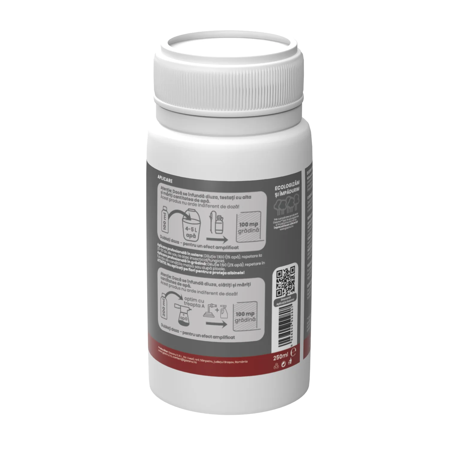 Minerale MicroZeolit, amendament 100% natural, protectie impotriva daunatorilor, 250 ml [1]