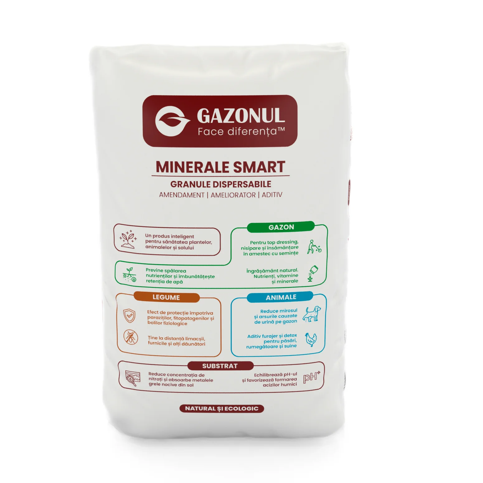 Minerale Smart, amendament granule pentru imbunatatirea pH-ului solului, 25 kg [0]