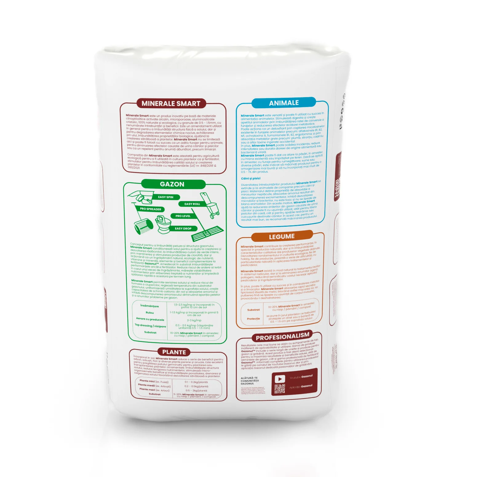 Minerale Smart, amendament granule pentru imbunatatirea pH-ului solului, 25 kg [2]