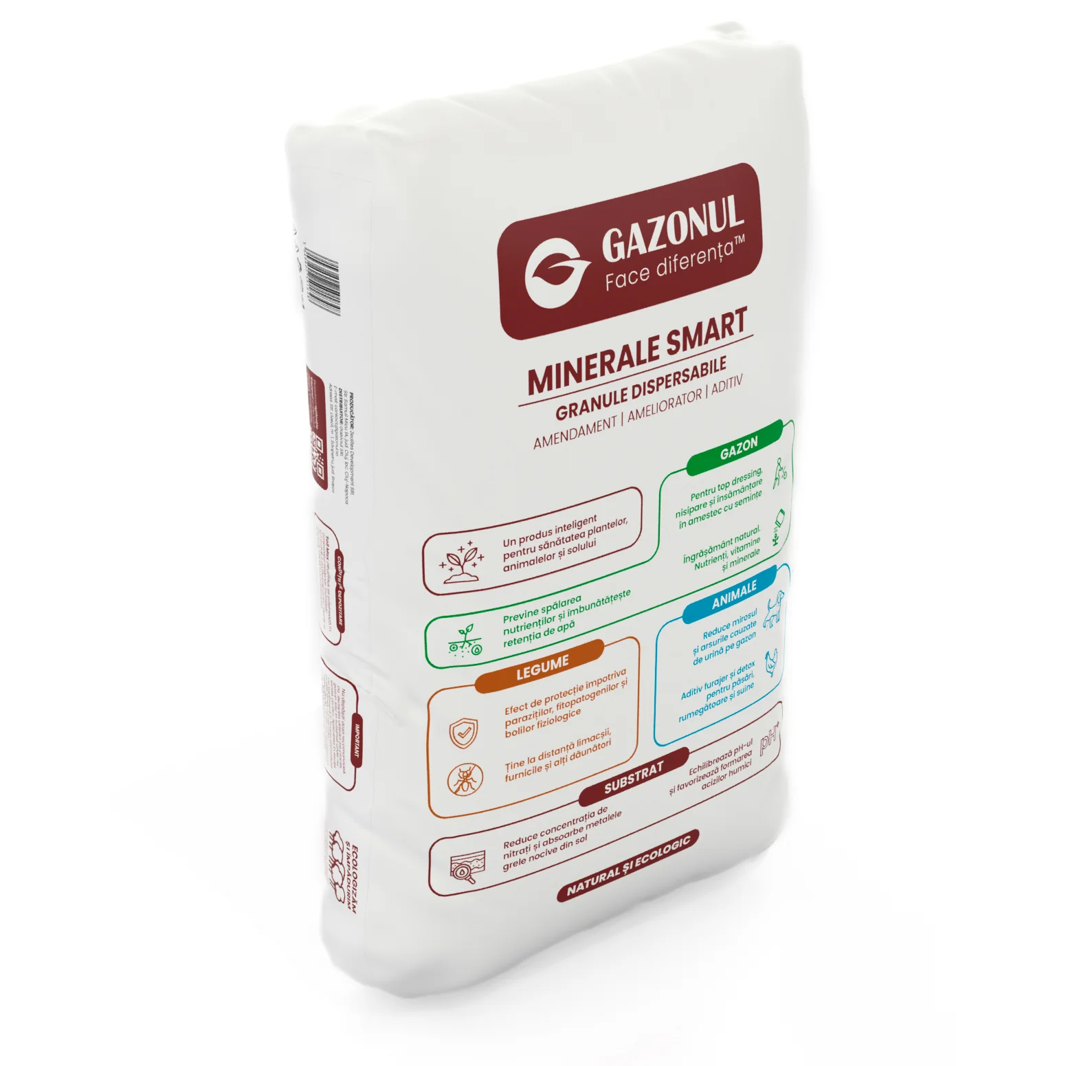 Minerale Smart, amendament granule pentru imbunatatirea pH-ului solului, 25 kg [1]