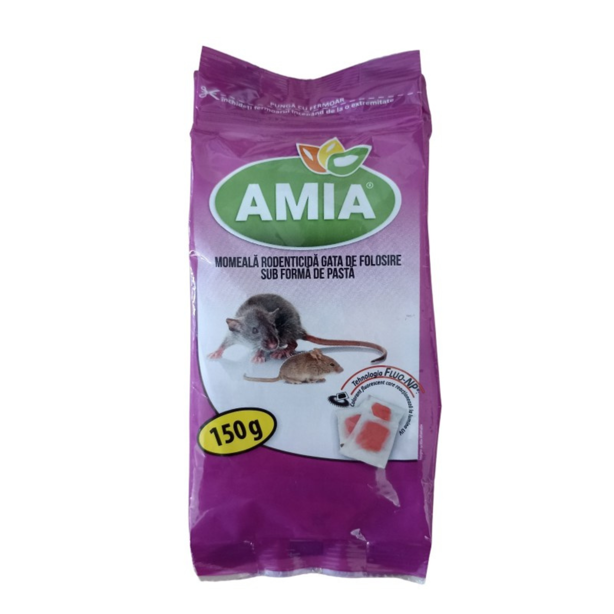 Momeala raticida Amia sub forma de pasta, 150 g [0]