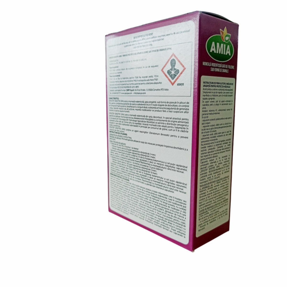 Momeala raticida sub forma de granule Amia, 150 g [1]