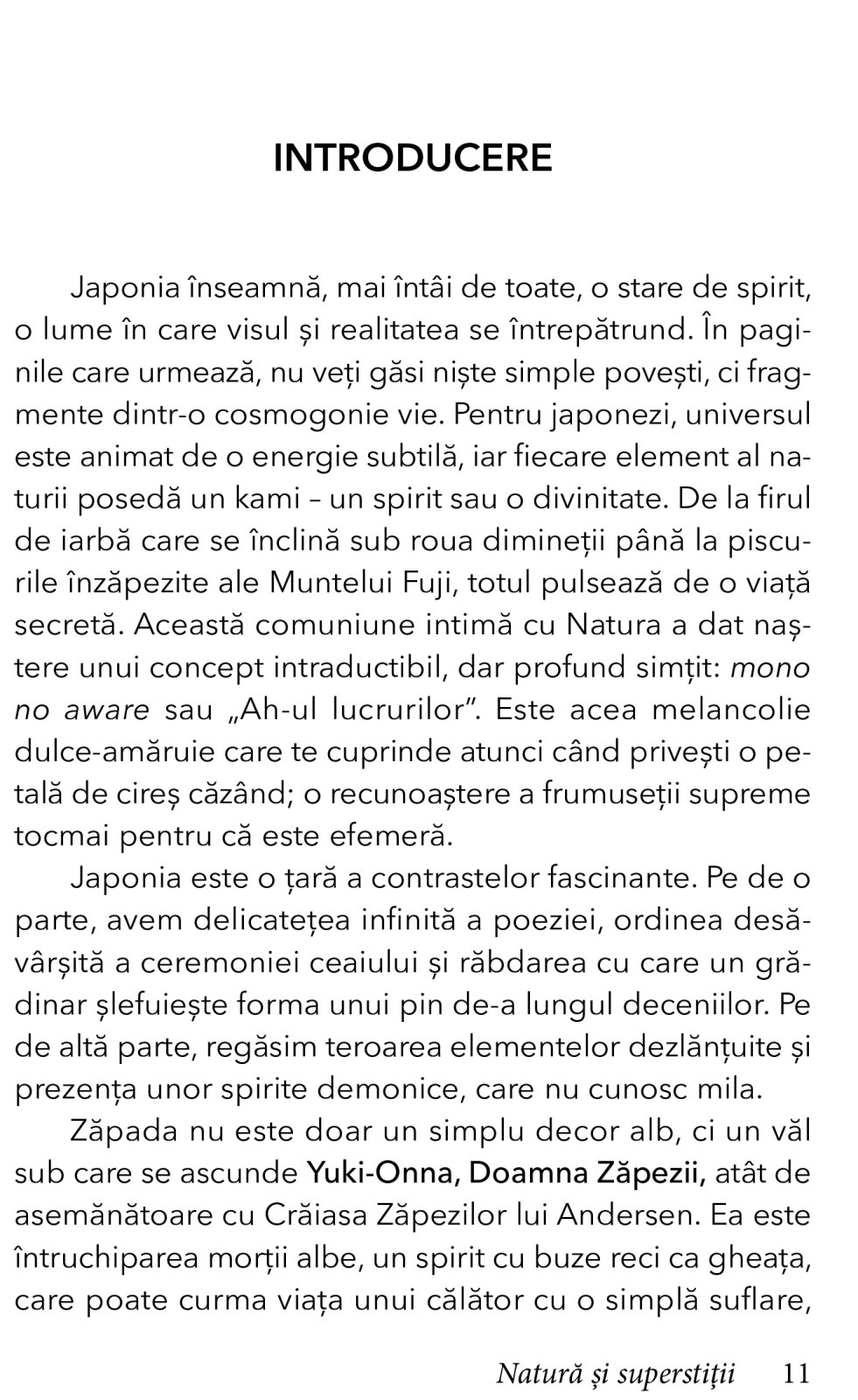 Natura si superstitii. Mituri si legende ale Japoniei [4]