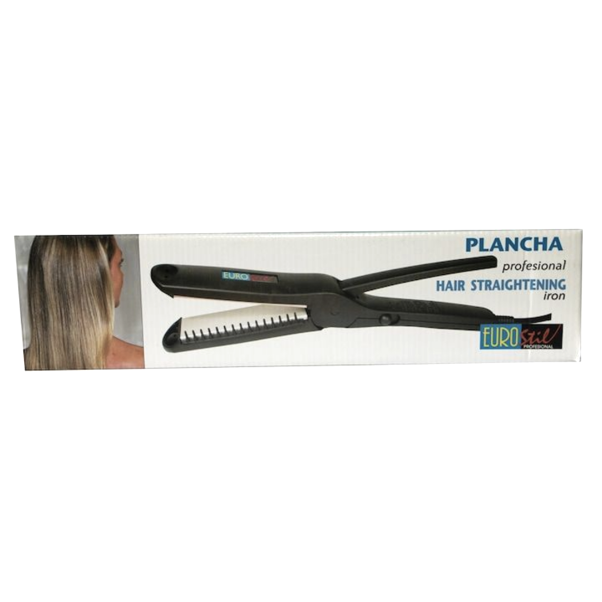 Placa de indreptat parul Eurostil Profesional , Negru, 210 grade [0]