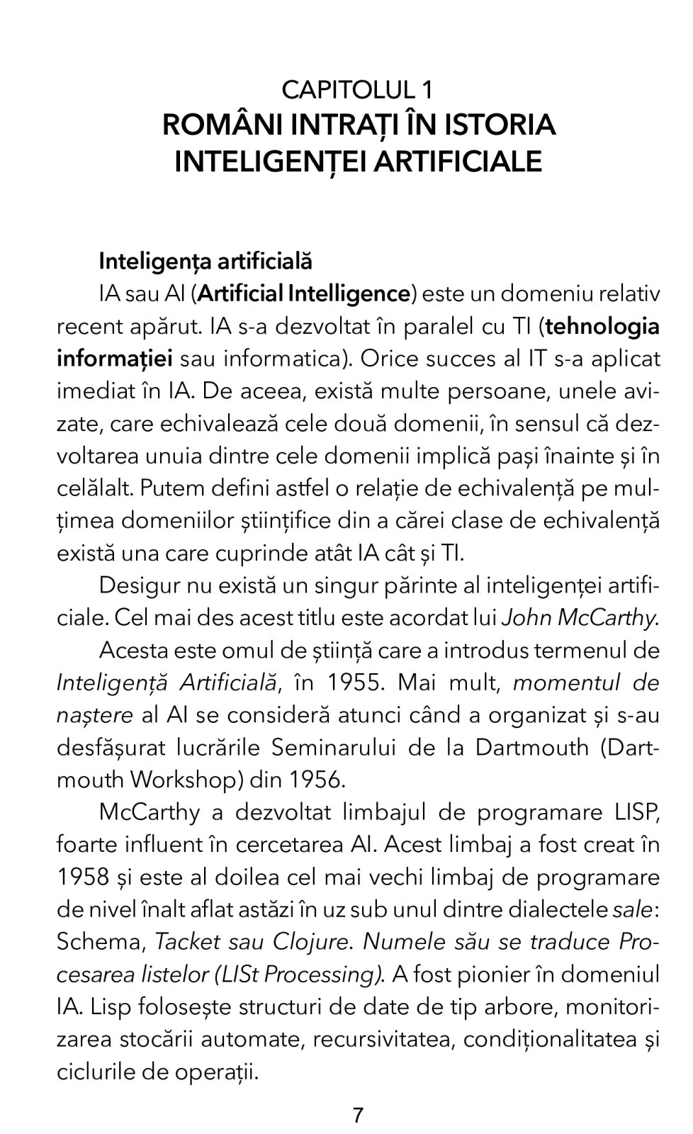 PROVOCARILE INTELIGENTEI ARTIFICIALE [3]
