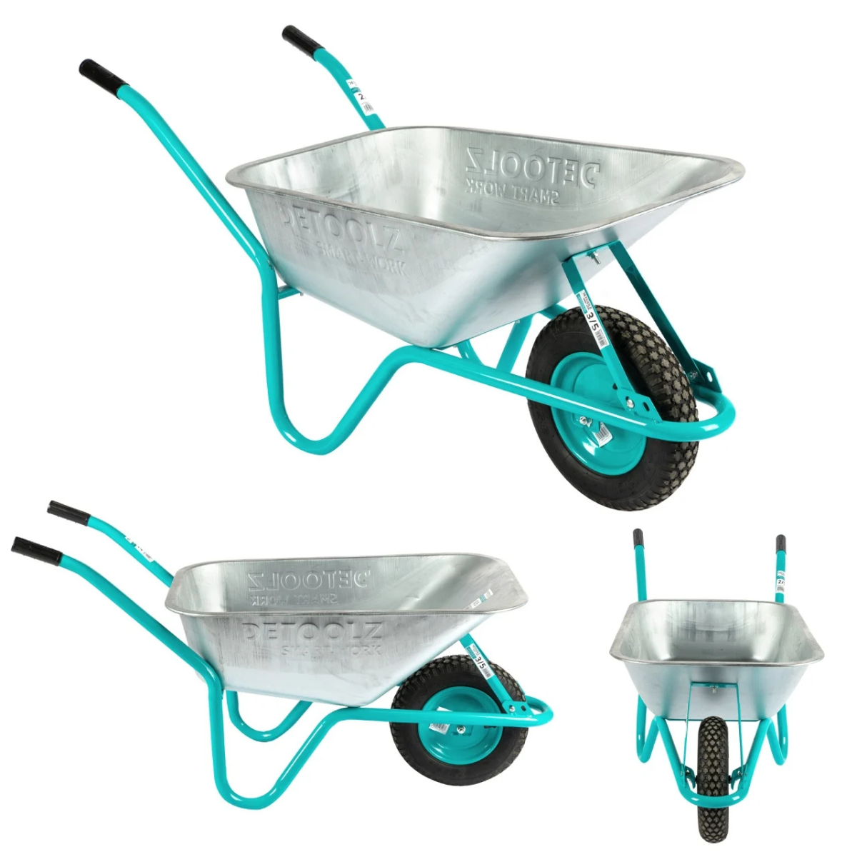 Roaba metalica pentru constructii si gradina 85L 10buc/set G01 [2]