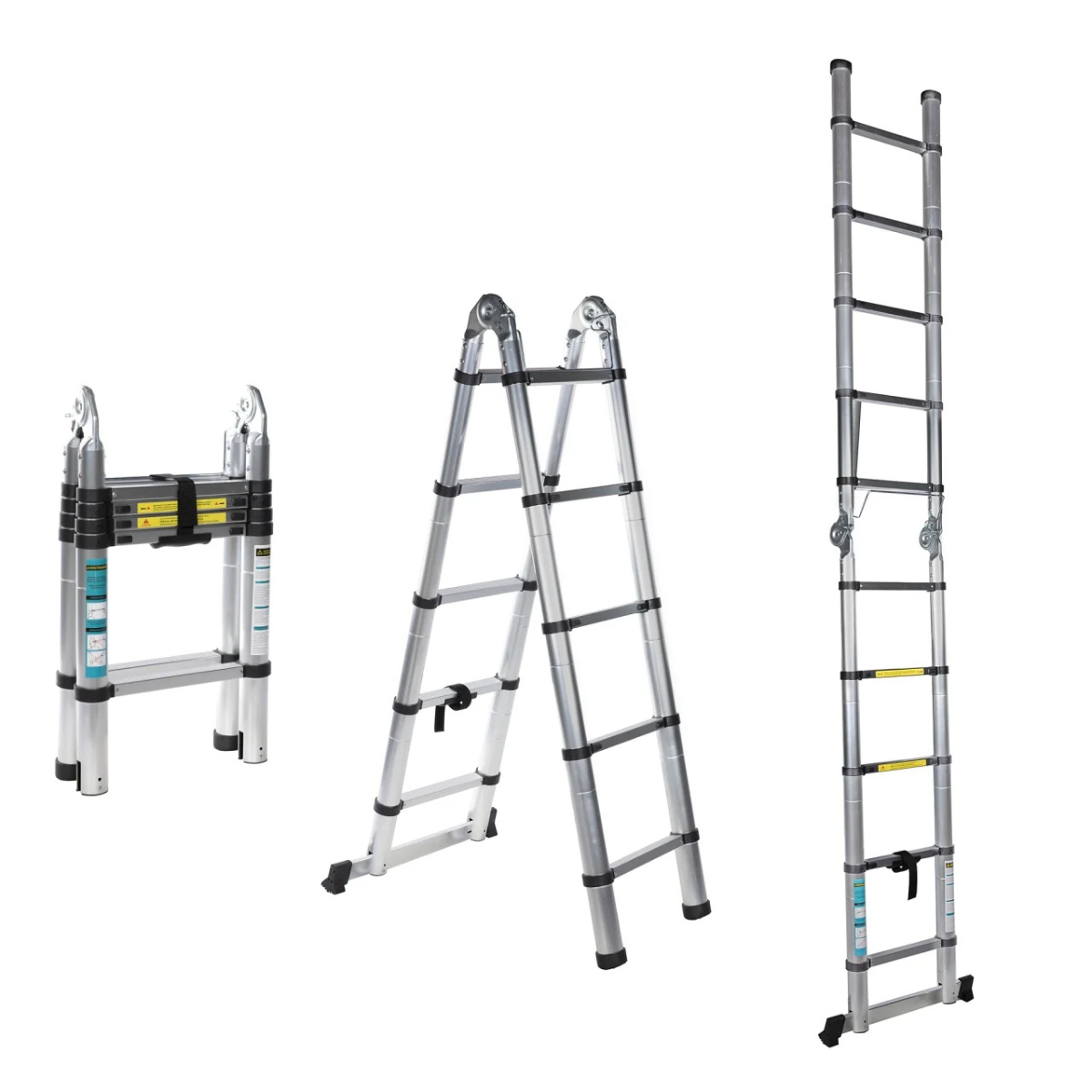 Scara telescopica dubla 3.2m - 10 trepte [2]