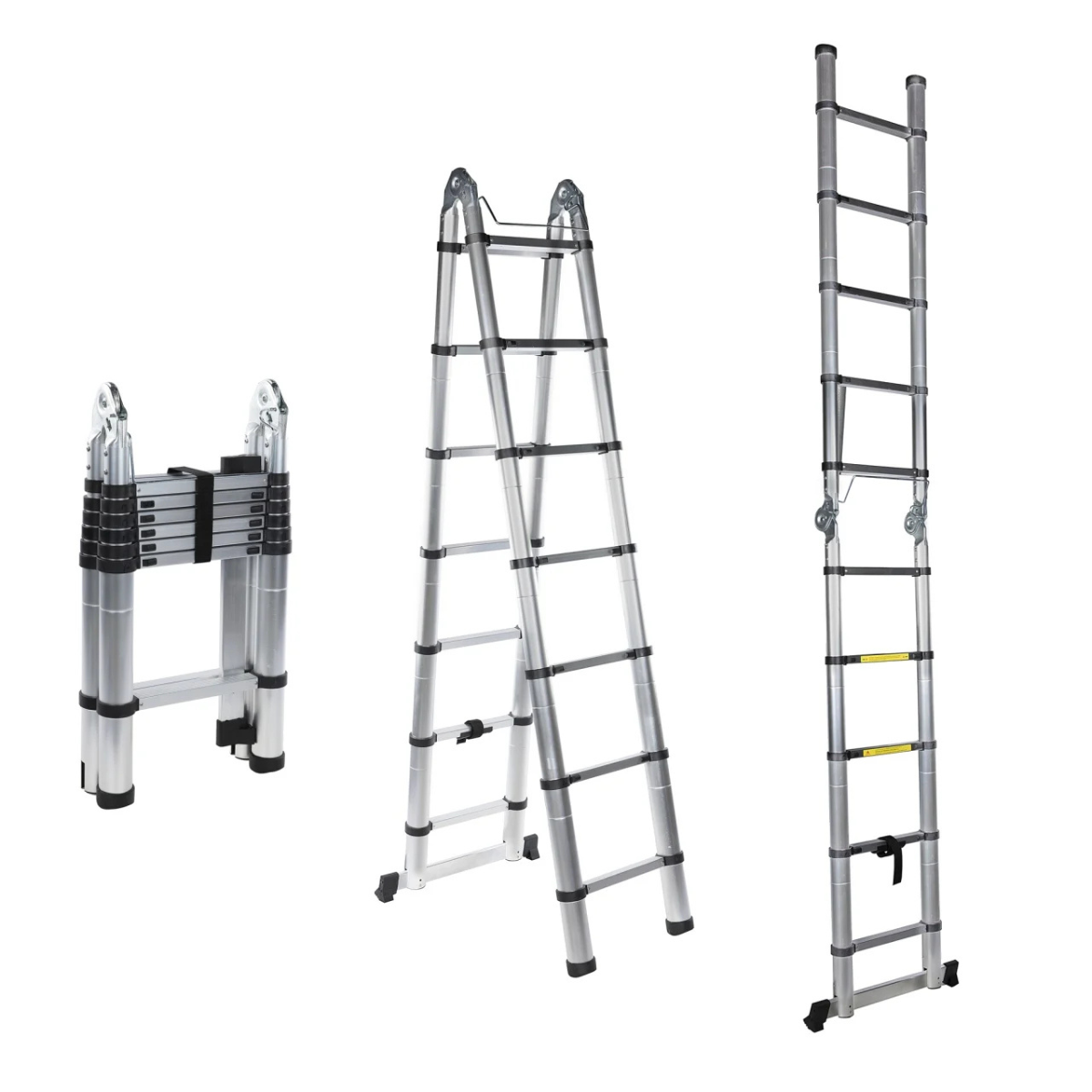 Scara telescopica dubla 4.4m - 14 trepte [3]