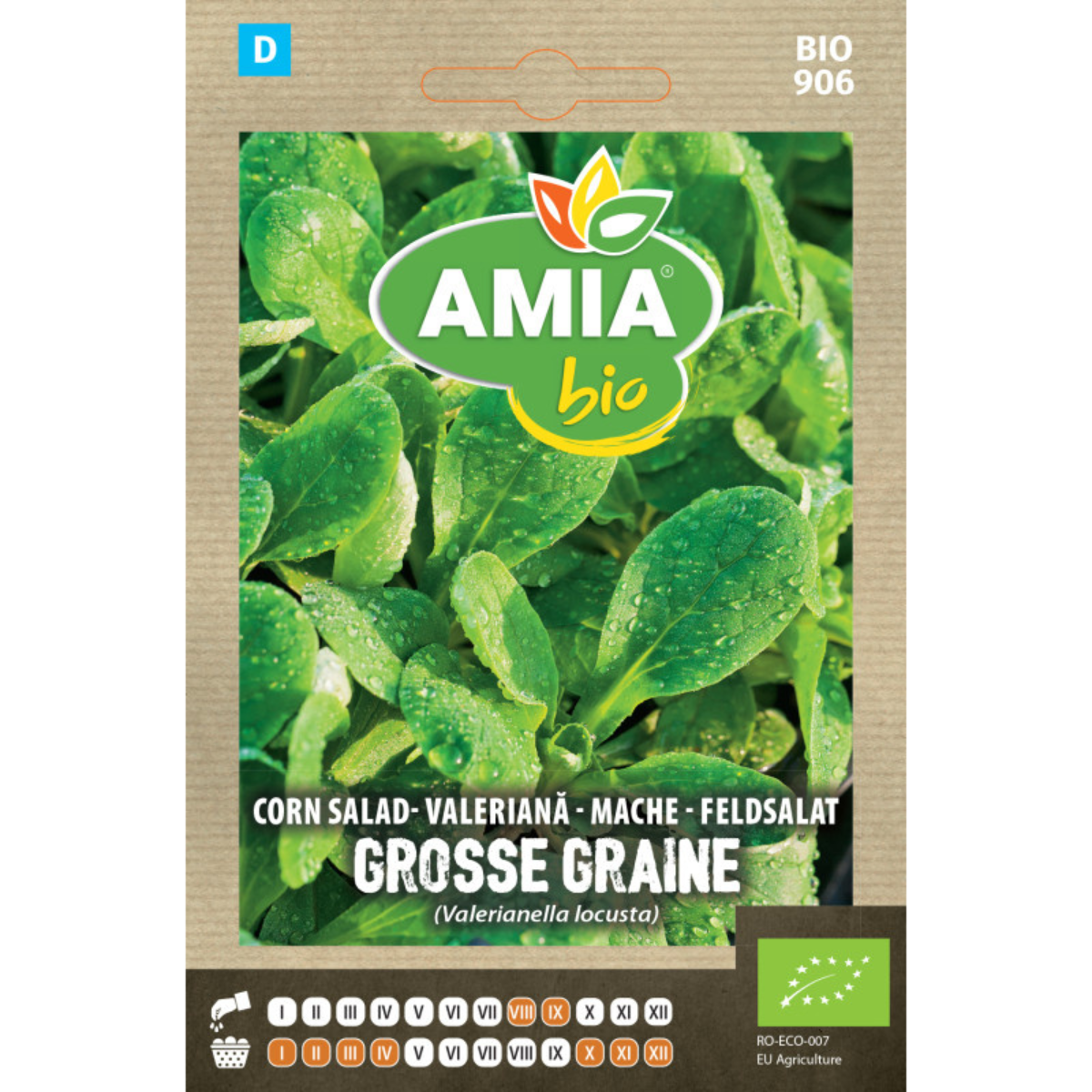 Seminte bio de valeriana Amia Grosse Graine, 2 g [0]
