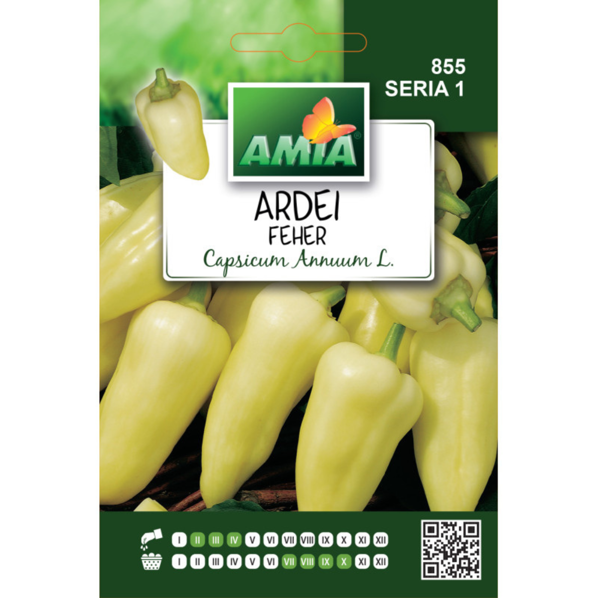 Seminte de ardei feher Amia, 0,8 g [0]