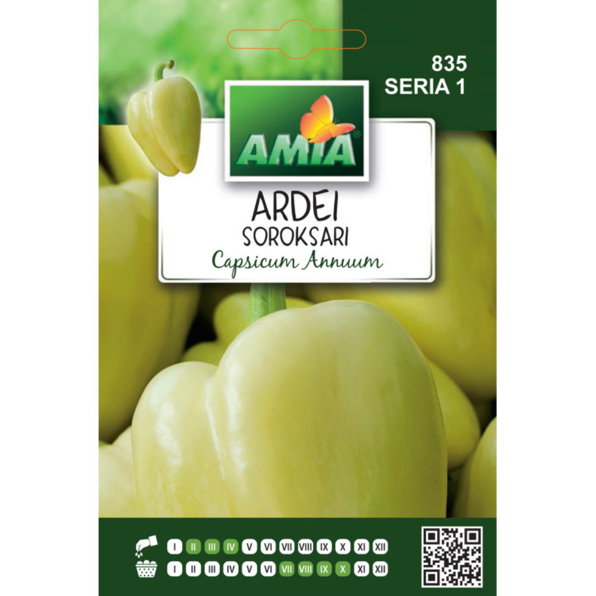 Seminte de ardei gras Soroksary Amia, 0,7 g [0]