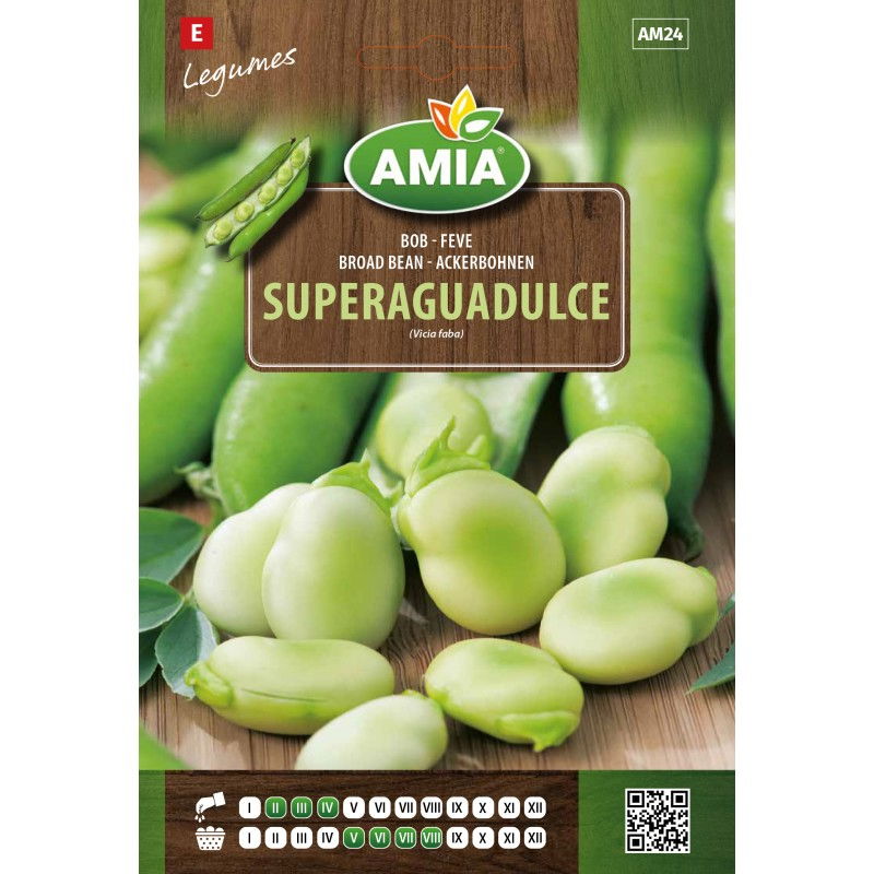 Seminte de bob Amia Super aguadulce, 40 g [0]