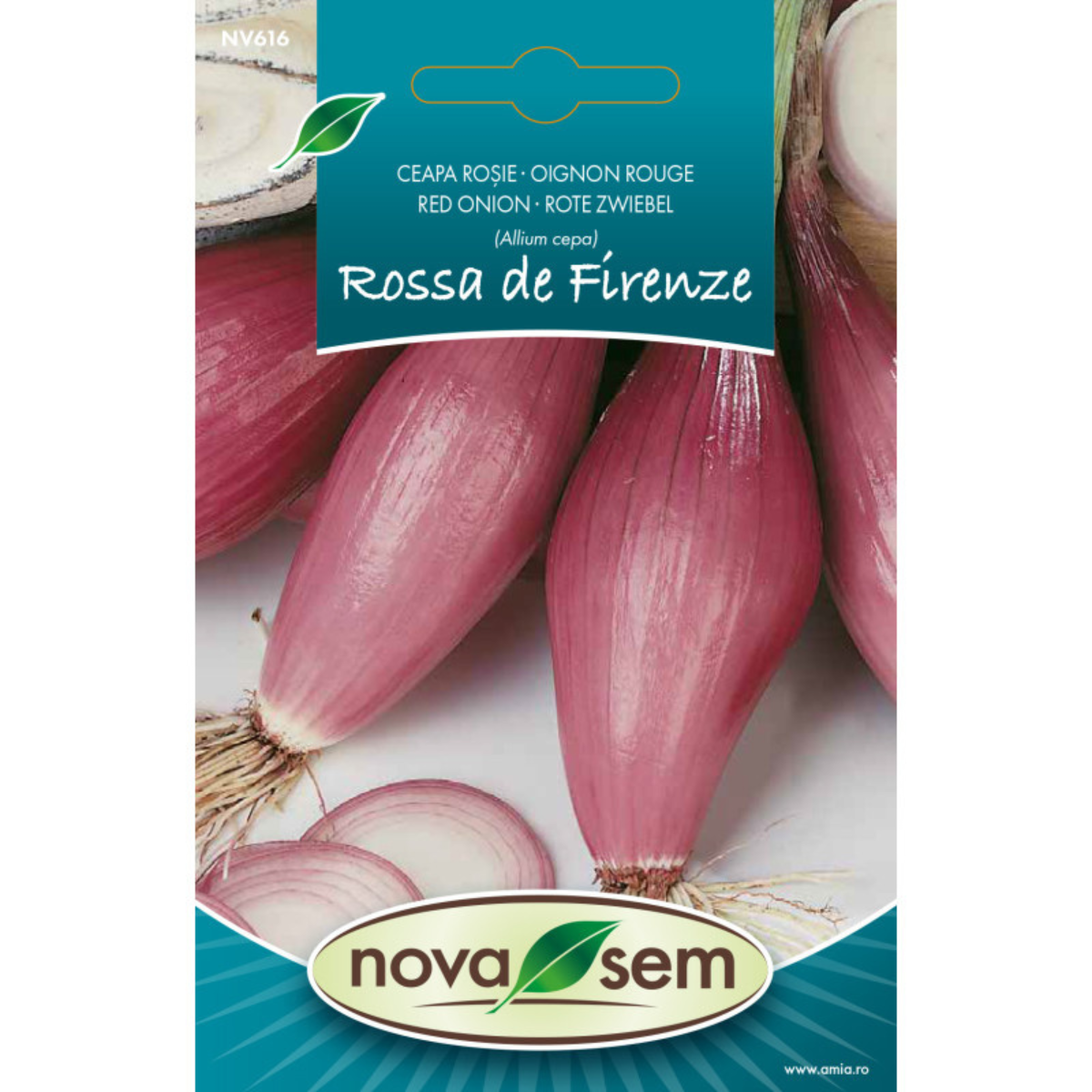 Seminte de ceapa rosie Rossa di Firenze Novasem, 0,25 g [0]
