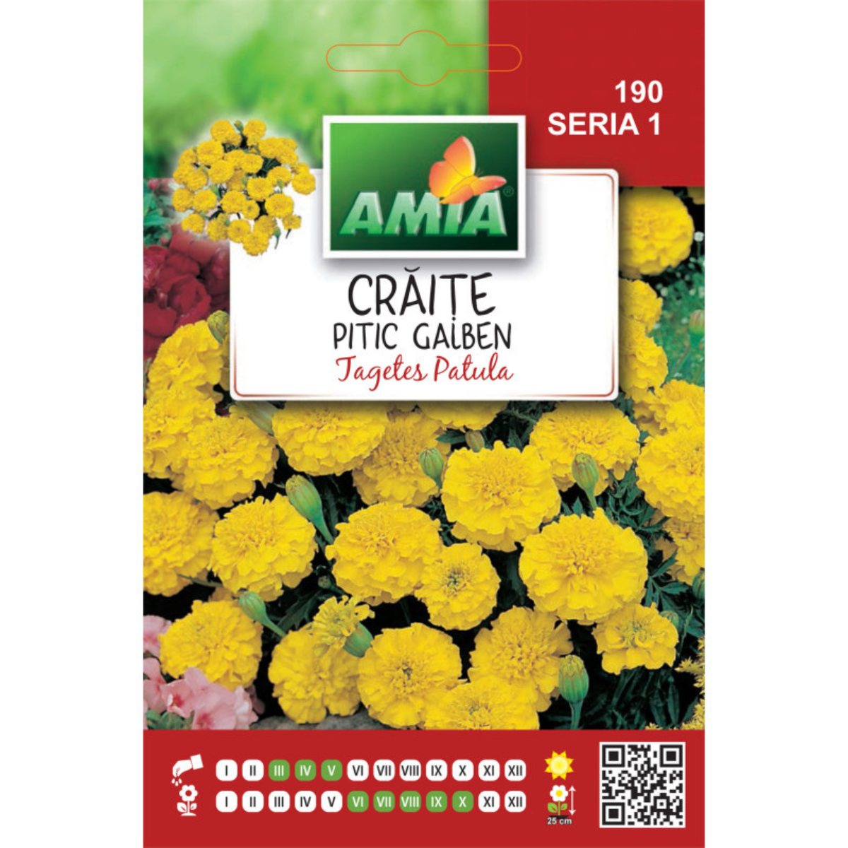 Seminte de flori Amia Craite petit galben 1 g [0]