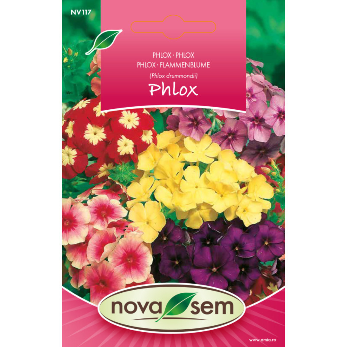 Seminte de flori Phlox amestec Novasem, 0,3 g [0]
