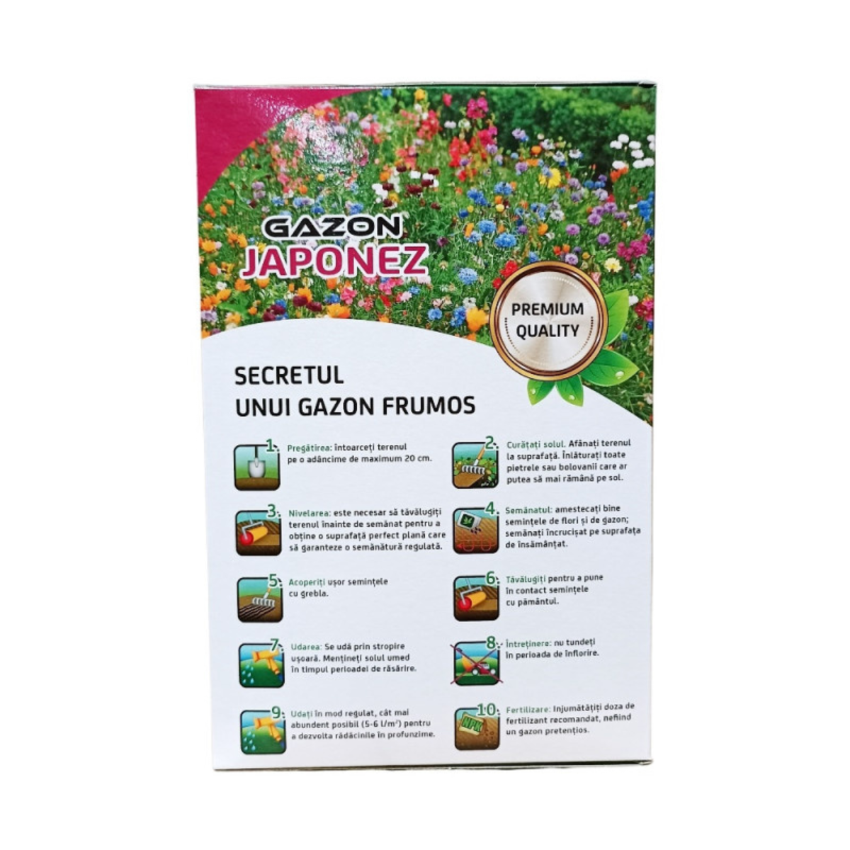 Seminte de gazon japonez Amia, 0,5 kg [1]