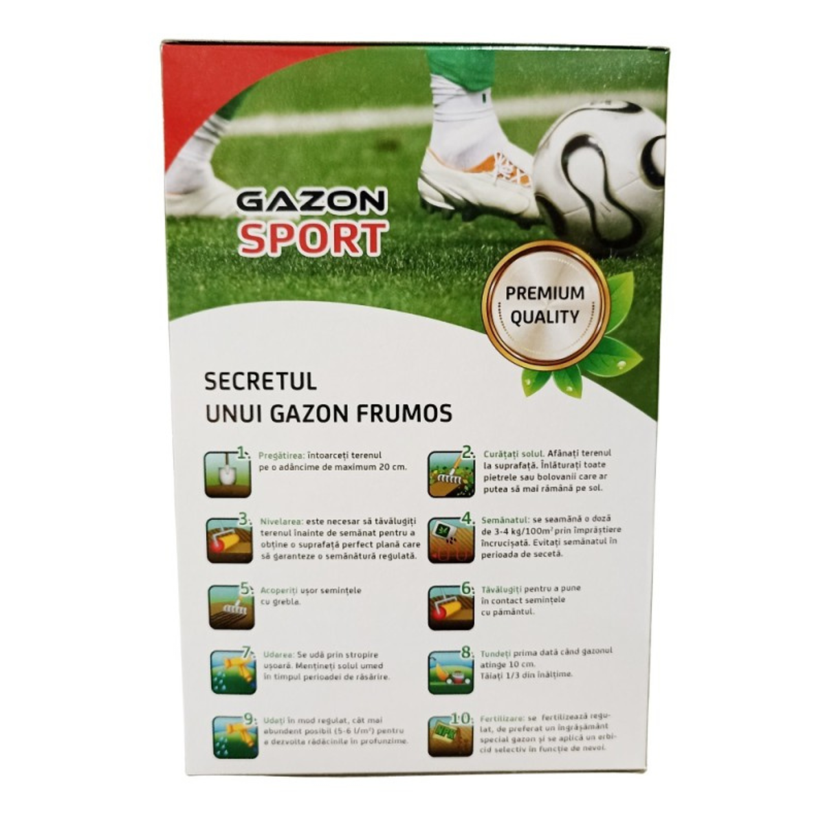 Seminte de gazon sport Amia, 0,5 kg [1]