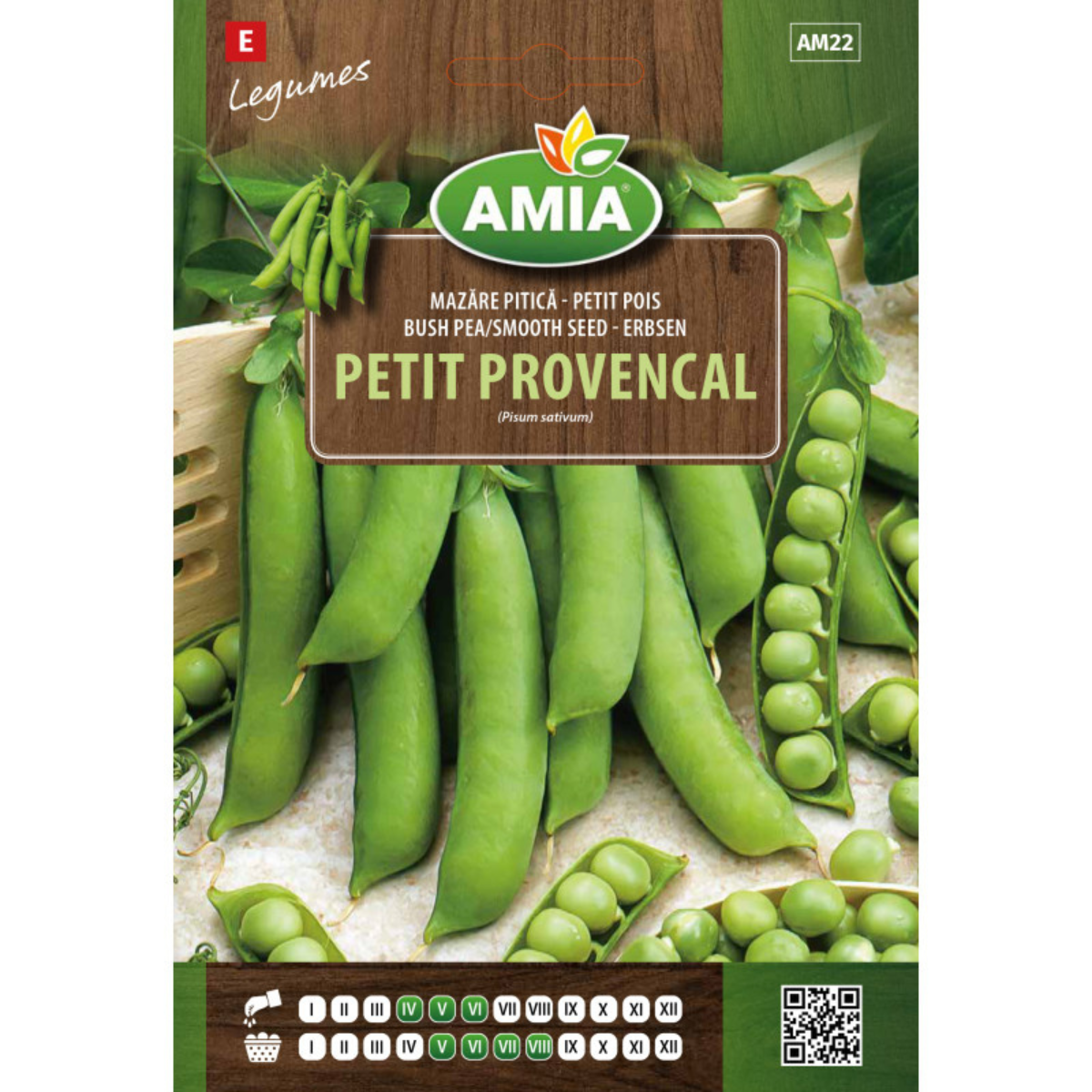 Seminte de mazare Amia Petit Provencal, 50 g [0]