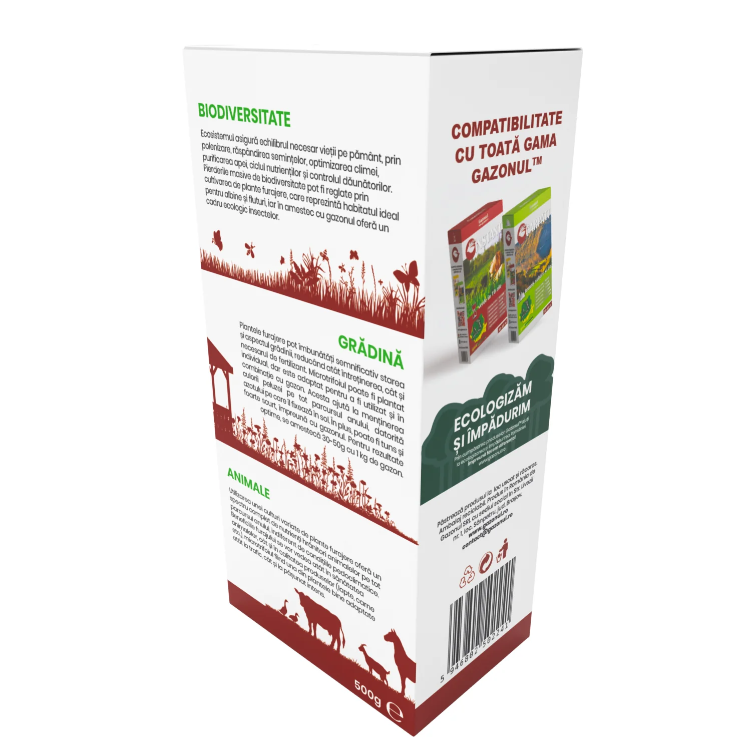 Seminte de Microtrifoi pentru utilizare individuala sau in combinatie cu gazon, 500 gr [3]