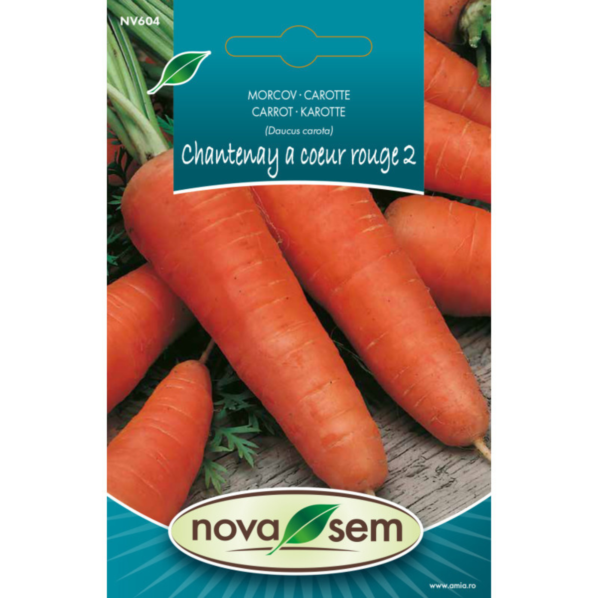 Seminte de morcov Chantenay a Coeur rouge 2 Novasem, 2 g [0]