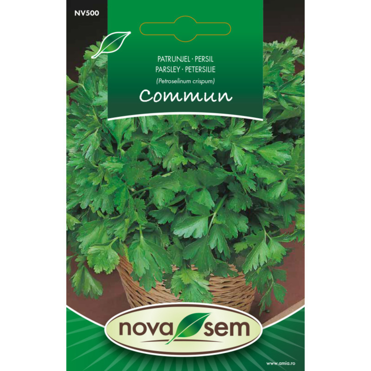 Seminte de patrunjel comun Novasem, 5 g [0]