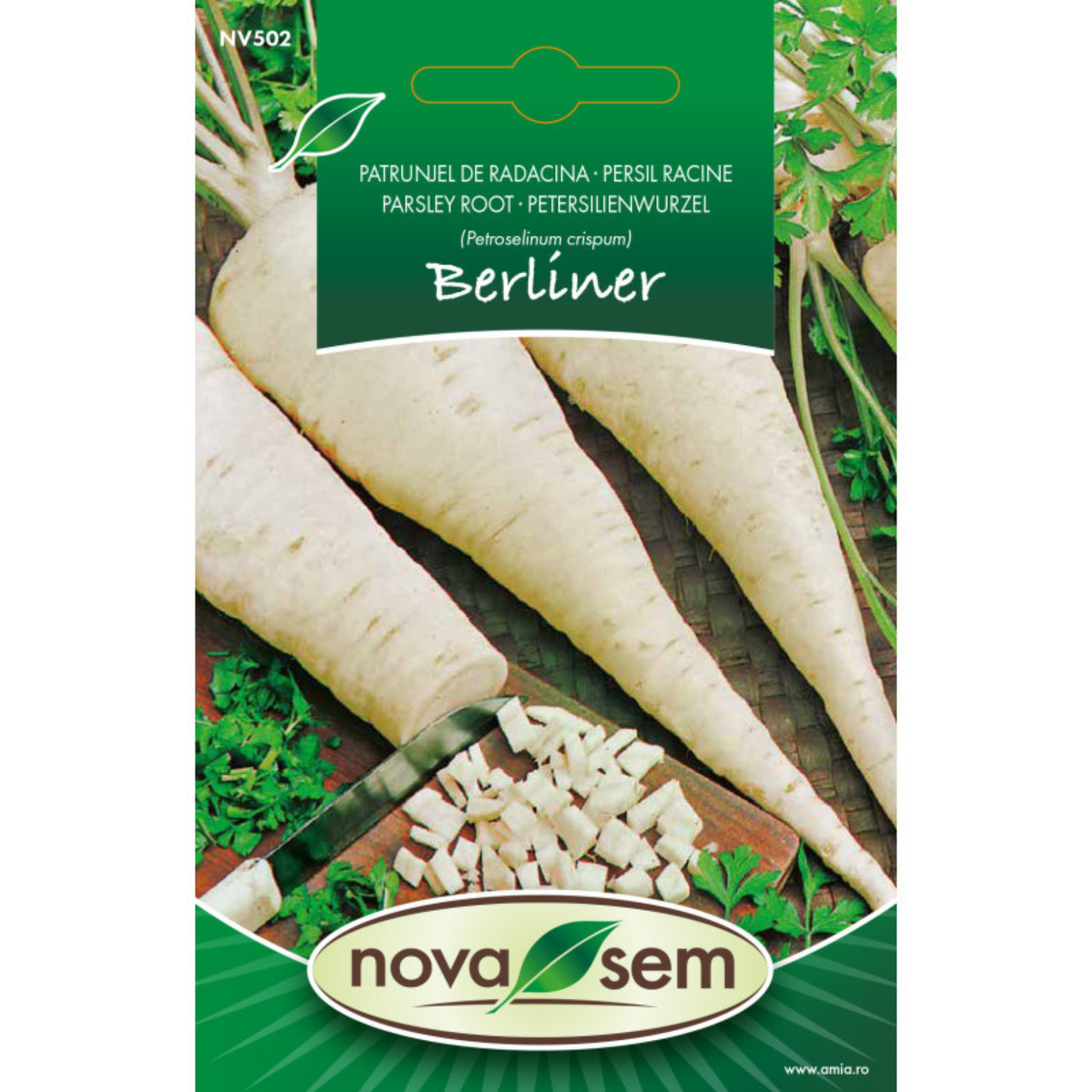 Seminte de patrunjel de radacina Berliner Novasem, 3 g [0]