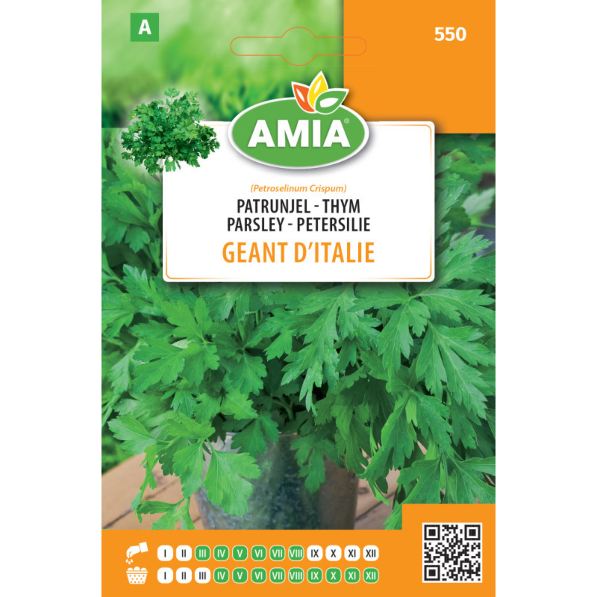 Seminte de patrunjel Amia Geant d'italie 7 g [0]