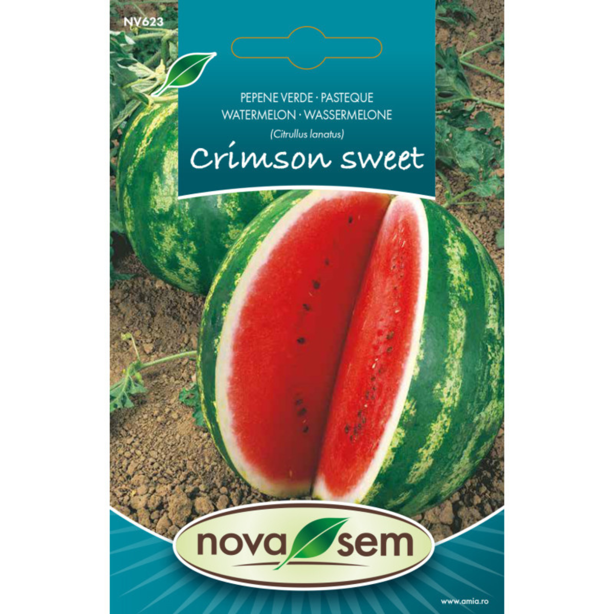 Seminte de pepene verde Crimson Sweet Novasem, 1 g [0]