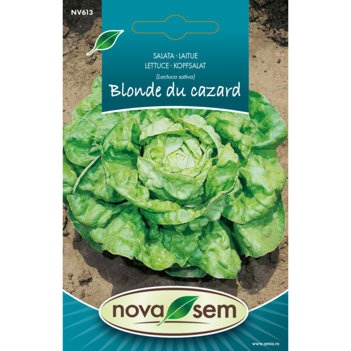Seminte de salata Blonde du Cazard Novasem, 1 g [0]