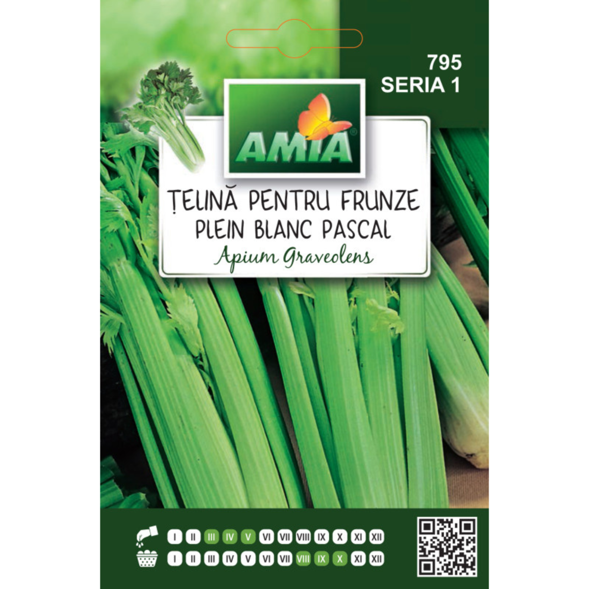 Seminte de telina pentru frunze Blanc Pascal Amia, 3 g [0]