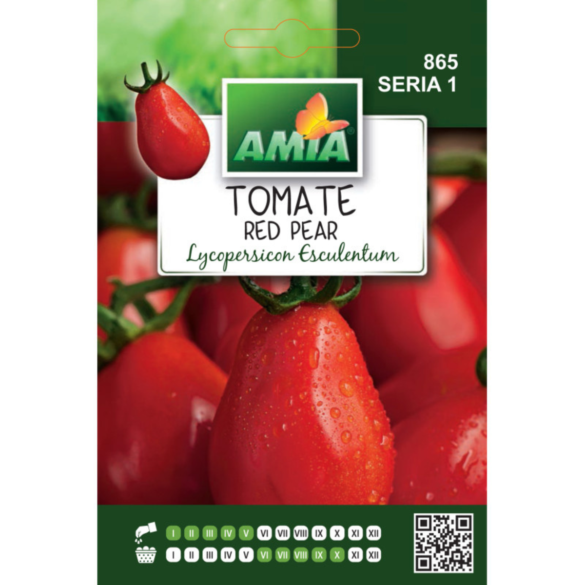 Seminte de tomate Red Pear Amia, 0,6 g [0]