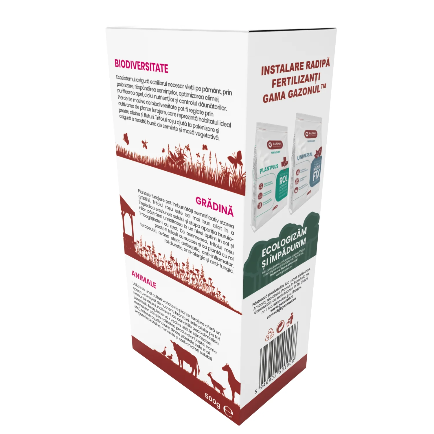 Seminte de Trifoi Rosu cu productivitate ridicata, 500 gr [3]